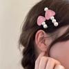 Hair Accessories Cute Hair Clip Pink Sweet Barrettes Lovely Lovely Hairpin  Headdress