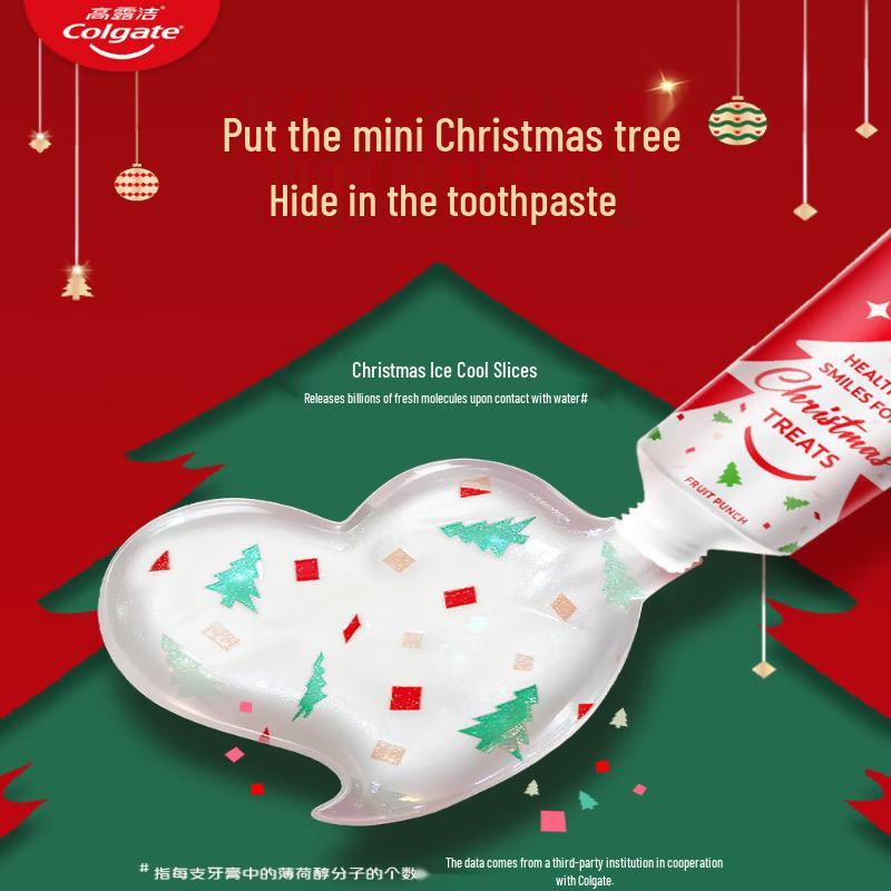 Colgate Weihnachts-Glitzer Erfrischende Zahnpasta
