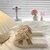High-value design cool slippers women's summer fashion bow new go out niche beach shoes