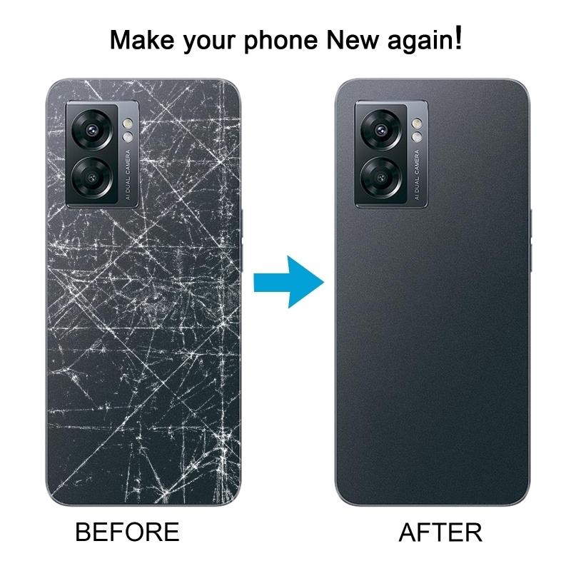 Battery Back Cover for OnePlus Nord N300 CPH2389 with Camera Lens Cover Phone Rear Housing Replacement