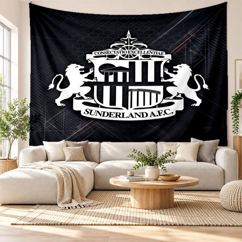 Sunderland Wall Tapestry, Soft Fabric Wall Hanging, Decorative Backdrop For Bedroom Home Wall Art