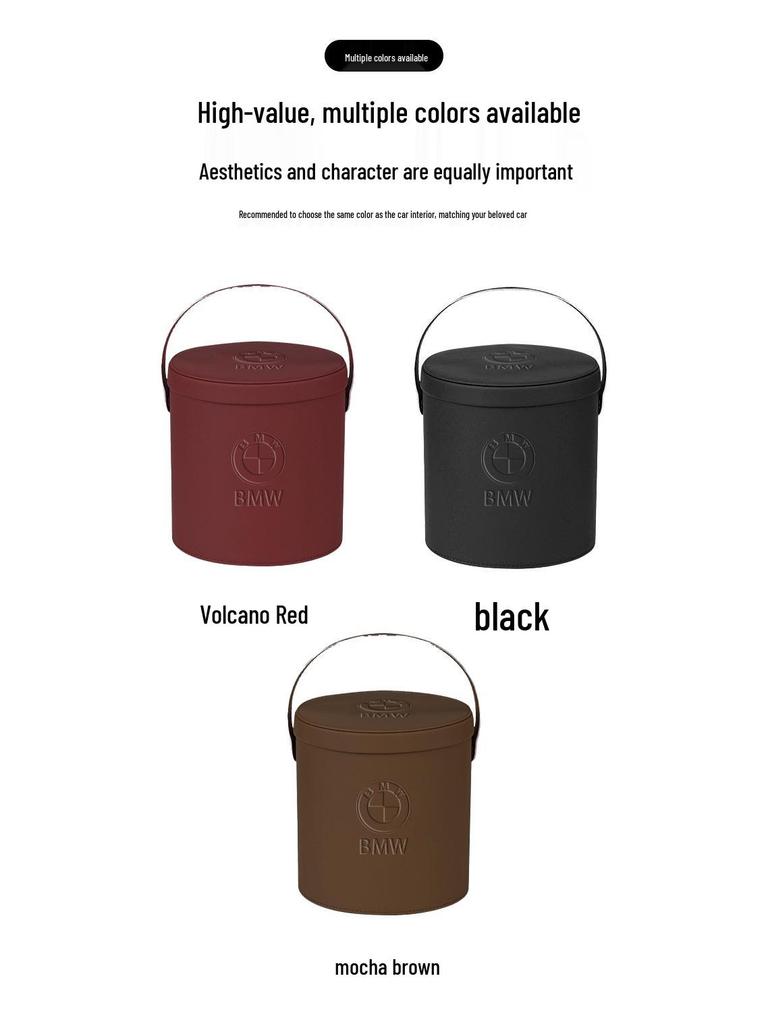 BMW 3, 5 Series & X1-X5 Car Trash Can & Organizer