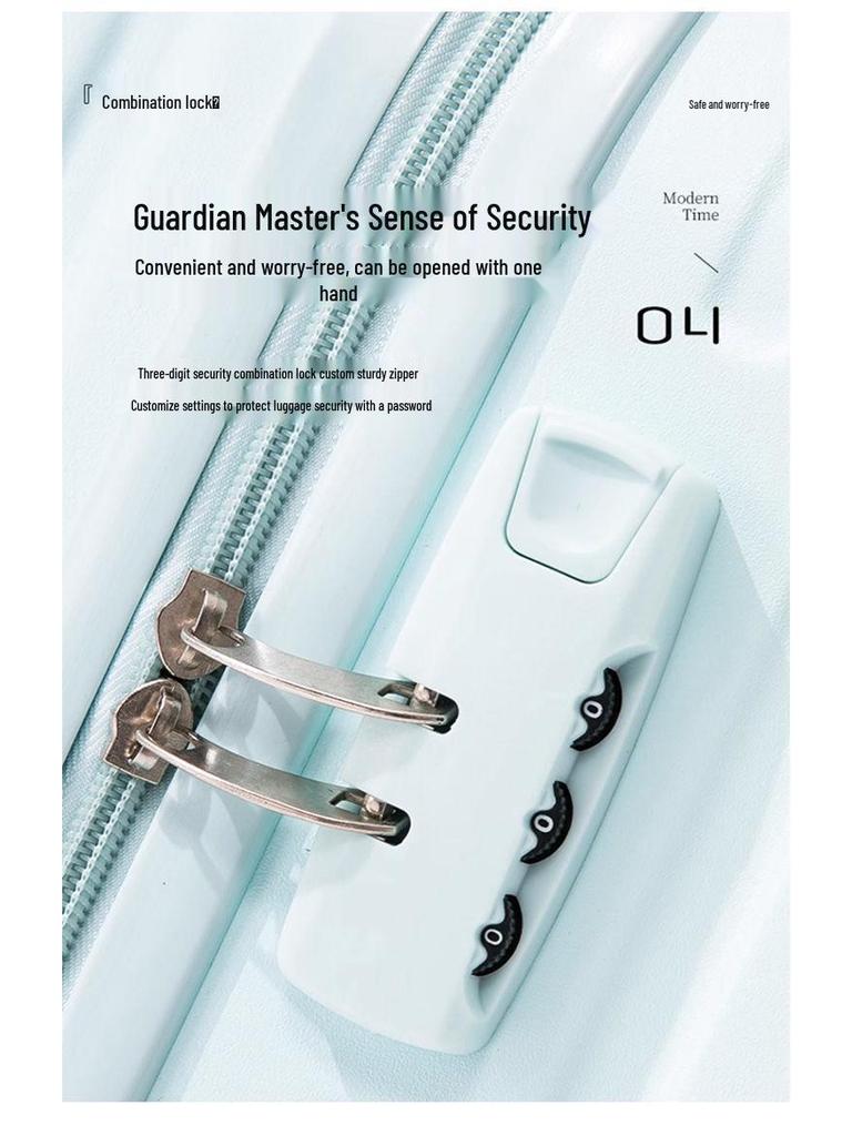 Children's Cartoon Carry-on Suitcase for Boys & Girls, Small Trolley with Password Lock