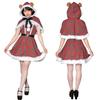 Clearstone Miminoel Cosplay Christmas Teddy Cape Santa Red Women's