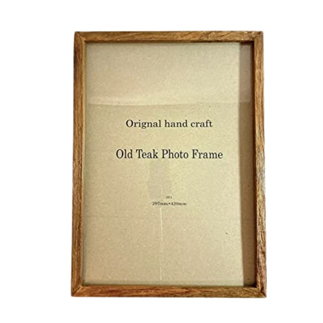 

H A3 N Old Wood Photo Frame Natural Wall Hanging Frame Picture Frame Picture Frame Wooden Wooden Frame Menu Board Antique Certificate old wood with