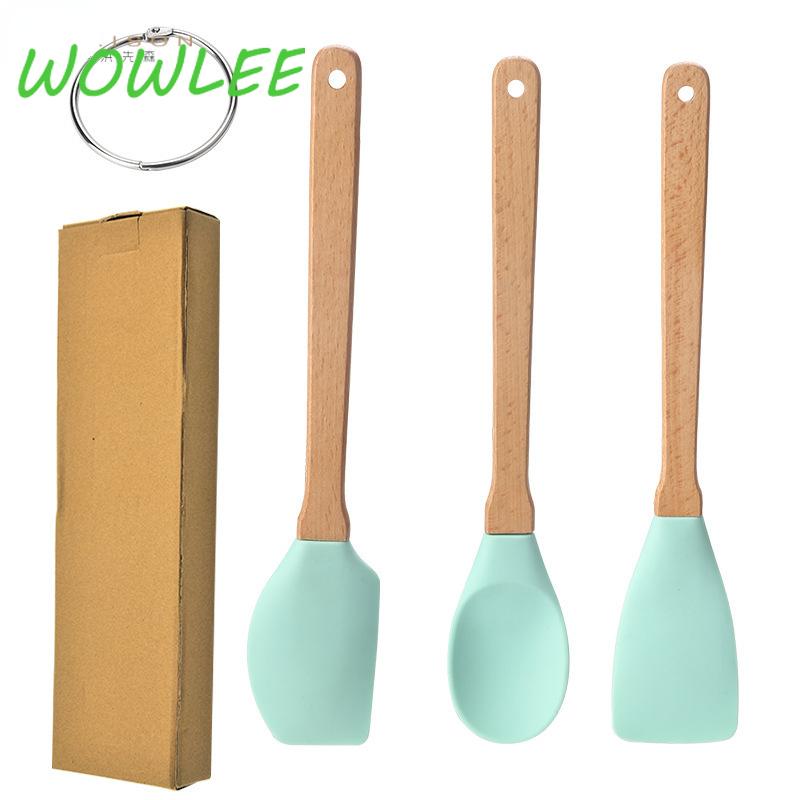 Cooking Utensils Set Kitchen Accessories Tools  Stainless Steel Pan  of Pots for Home Tool Storage System Spoon S