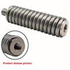 1 Pc SS-3H Replacement CB Radio Stainless Steel Antenna Spring Mount Fit Mobile/In-Vehicle CB Radio Antenna Mount Threads.