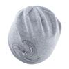 Winter Knitted Beanie Hats For Women Pearls Rhinestone Flower Knit Wool Beanies Ladies Angora Hat