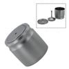 58mm Coffee Powde Dosing Rings Press With Lid Aluminum Alloy Coffee Filter Holder Dosing Cup Coffee Brewing Cup Dosing Ring