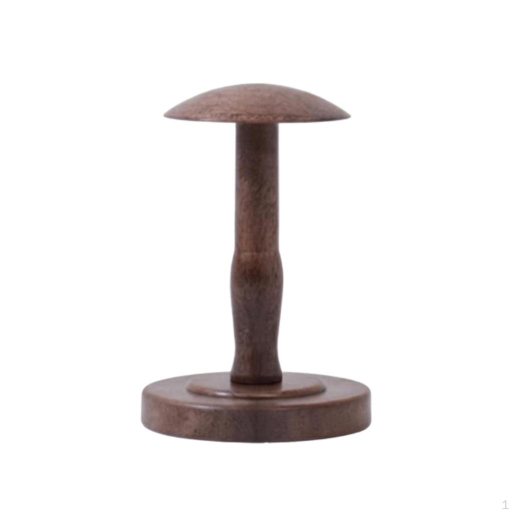Hat Display Stand Tabletop with HeadShaped Top Freestanding Holder for Retailers,