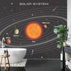 Fototapete Das Sonnensystem auf Englisch Abwaschbares Vlies 360x240