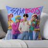 Hot KPop S-Saja Boys Pillow Case Pillowcase Ultra Soft Skin Friendly Fabric Cloud Like Comfort & Concealed Zipper