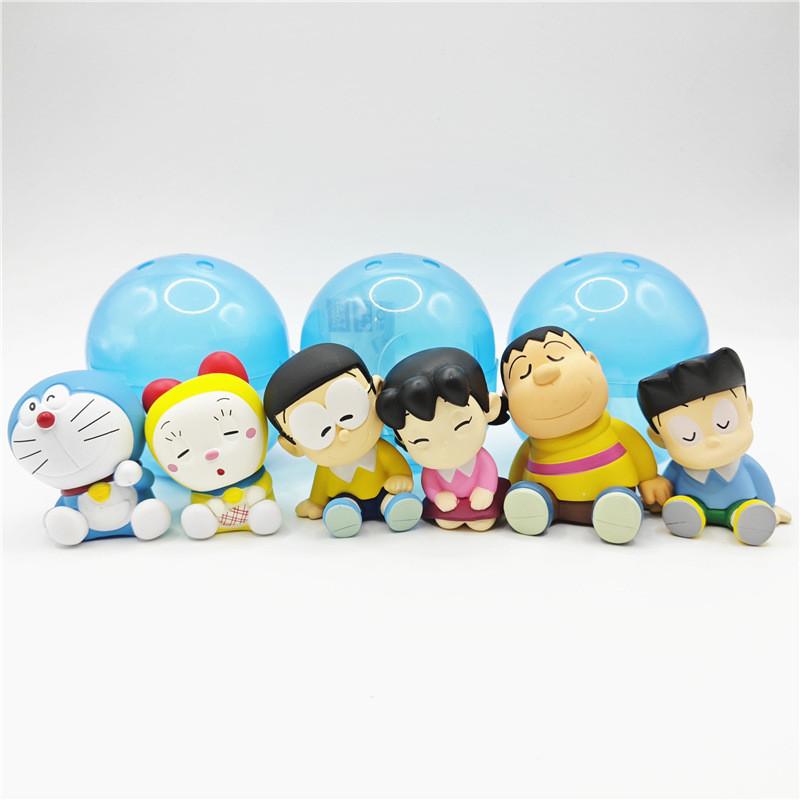 

Adorable Doraemon Shoulder Buddy Second Generation Sleepy Capsule Toy Figures