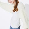 QUAFE ALPACA MUFFLER BOLERO_White