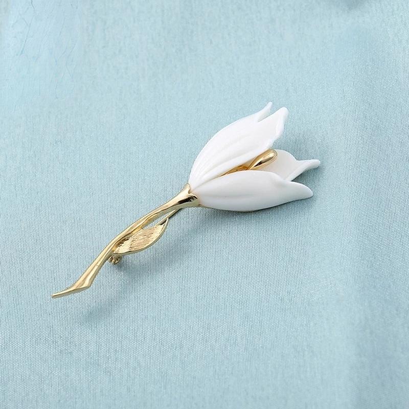 Neues Modeaccessoire Euramerikanischer Stil Mädchen Wunderschöne Blumenbrosche Geburtstagsparty