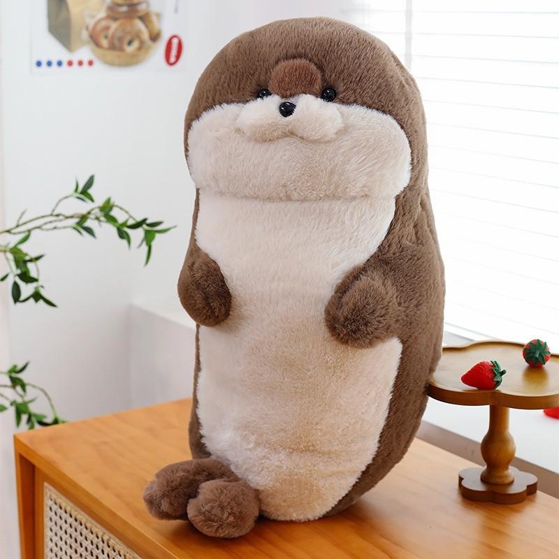 Plush Seal Toy Cartoon Soft Stuffed Animal For Office Nap Pillow Gift For Kids