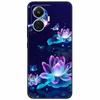 For Vivo T1 4G Case V2153 Covers TPU Black Silicone Starry Moon Cover for Vivo T1 44W Case Shockproof Soft X100 Pro Shells