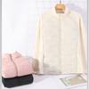 Women's Patchwork Sports Cotton Jacket Warm Stand Collar Slim Lightweight Autumn Winter Outdoor Windproof Coat