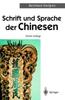Kniha Schrift Und Sprache Der Chinesen