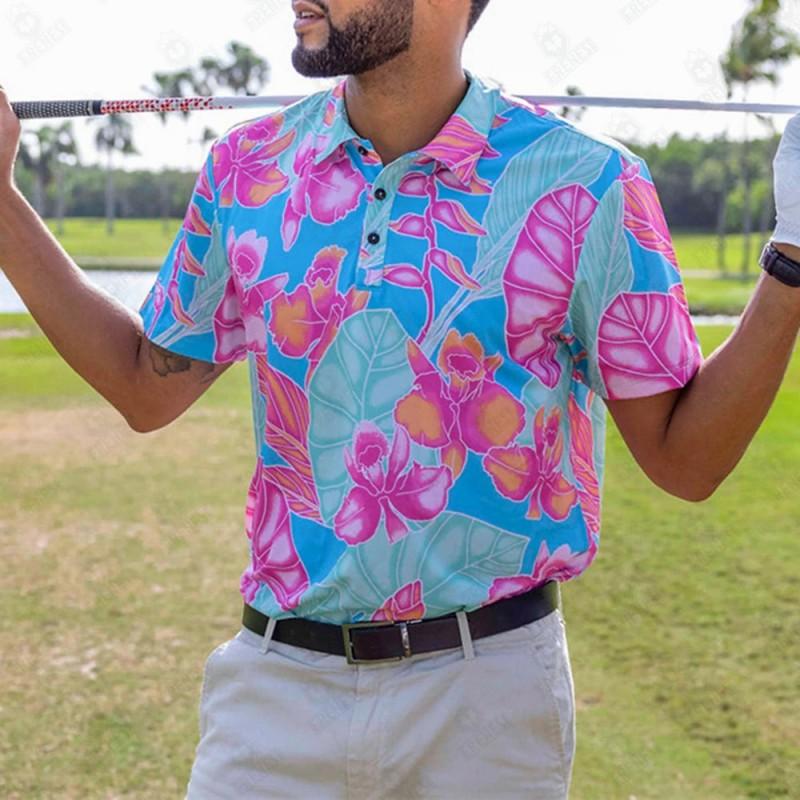 Mens Womens Golf Polo Shirts Quick Dry Stretch T Tennis Badminton Sports