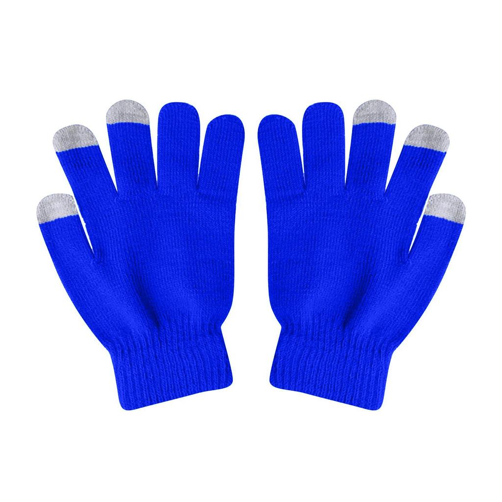 Unisex Winter Warm Woolen Finger Gloves Smartphone Screen Gloves