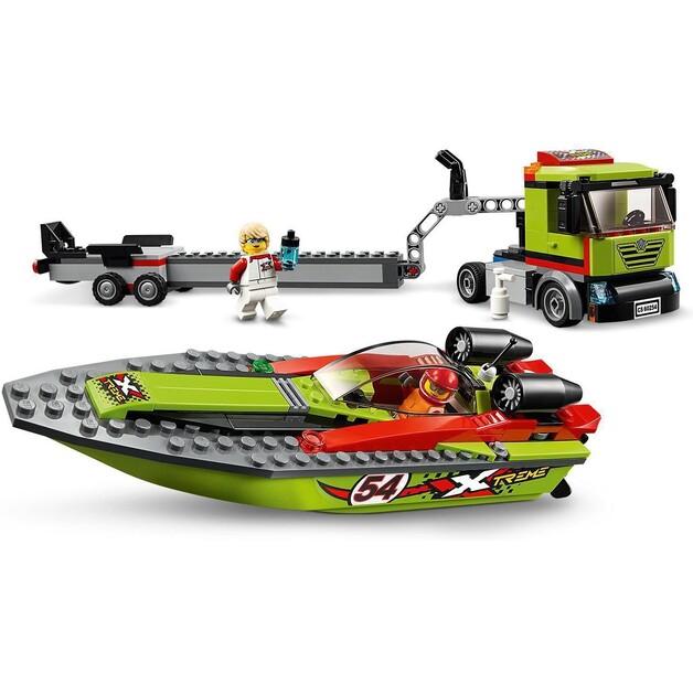 LEGO City 60254 Racing Boat Transporter