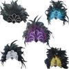 Vintage Women Headbands Cosplay Party Hairpiece Fashion Creative Hair Band for Fashion Enthusiasts