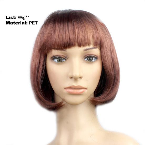 Women Wig Windproof Inner Mesh Adjustable Beauty Front Head Light Weight Wig for
