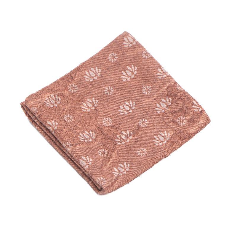 Chinese cotton and linen fabric coaster tea ceremony accessories tea mat tea towel household small square towel tea