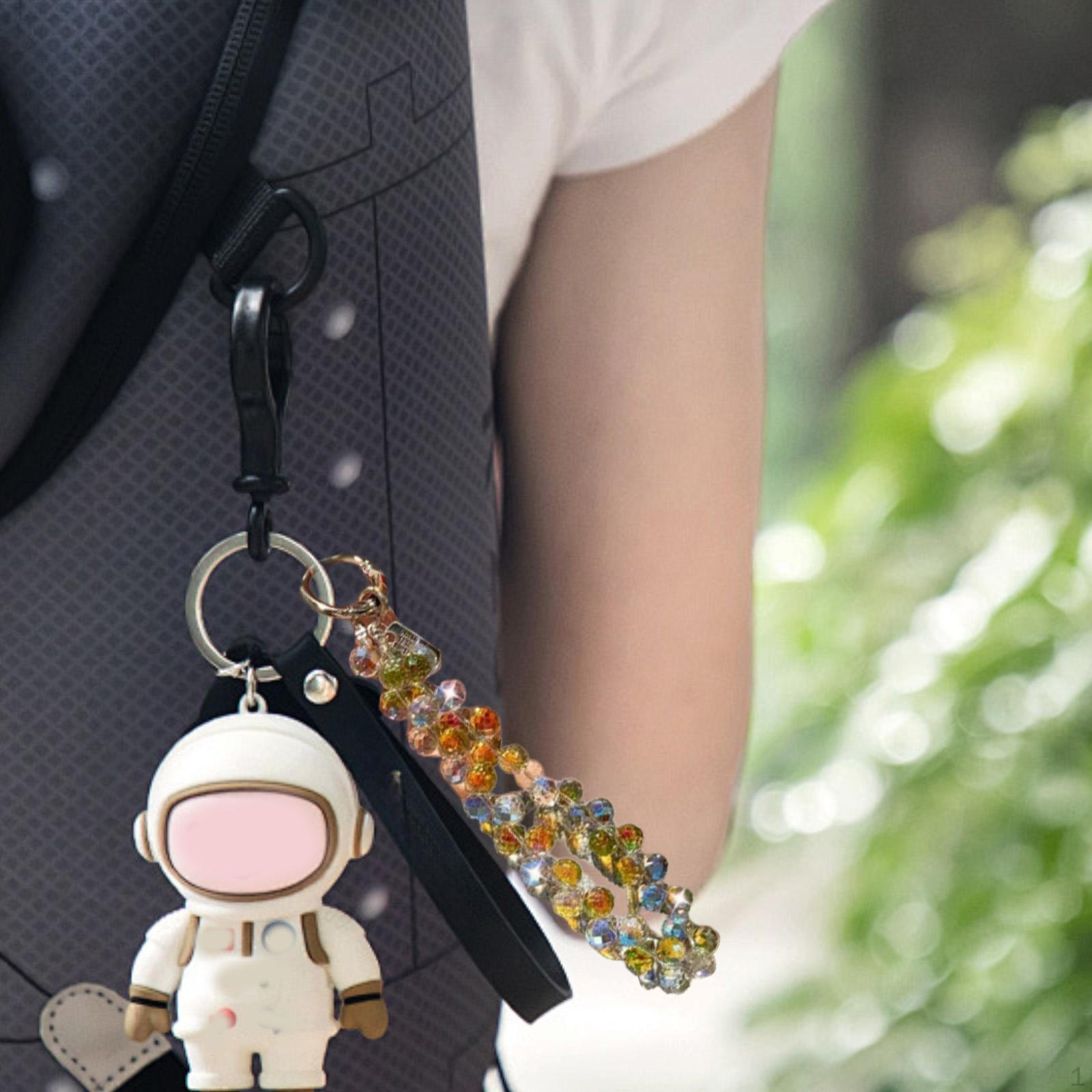 Бисерный брелок для ключей — фото 7