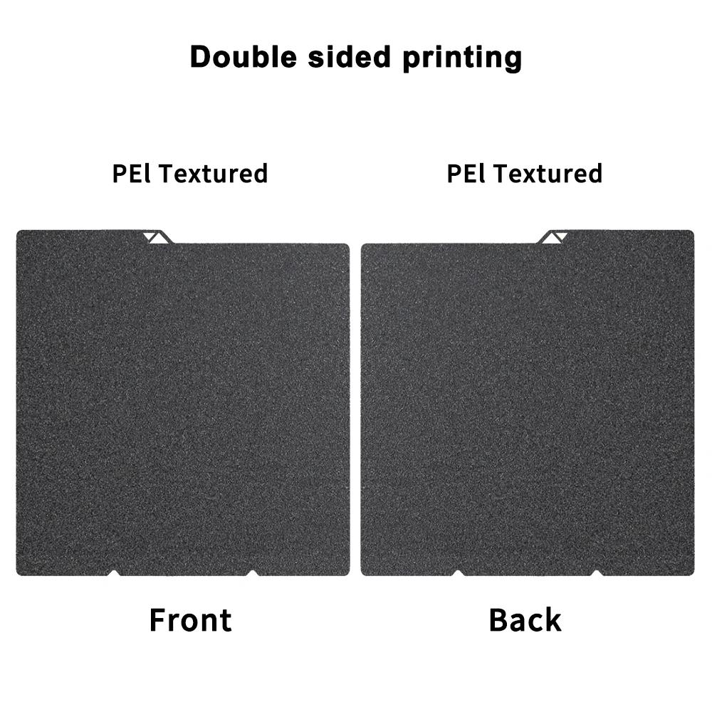 Für Anycubic Kobra S1 Platte Pei-Blech 264x276mm Texturiert Kobra S1 Combo Bauplatte Doppelseitig Peo Pet Pey Kobra S1C Bett