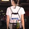 String Bag Pvc Clear Drawstring Bags Waterproof Athletic Pack for Gym Swim Beach Travel Work Clothes Kids Outdoors Festivals