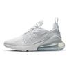Air Max 270 White Metallic Silver GS 943345-103