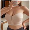 Popular Plus Size Front Closure Strapless Non-Slip Bra for Europe and America