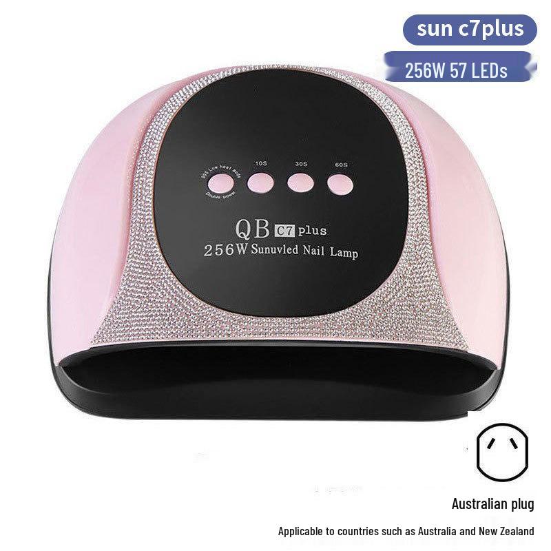256W High Power UV/LED Dual Light Nail Curing Lamp