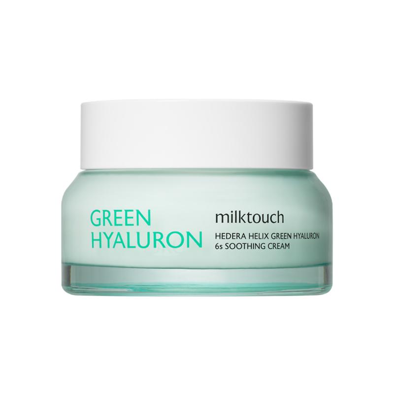 [Milk Touch] Hedera Helix Green Hyaluron 6-Second Moisture Cream 50g - Professional Instant Hydration Recharge & Soothing Therapy
