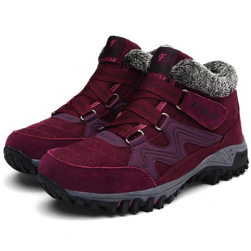 Zimní Dámské Pánské Kozačky Plyšové Voděodolné Tenisky Pro Ženy Horolezecké Lovecké boty Unisex Protiskluzové Běžné Kotníkové boty Sněhule