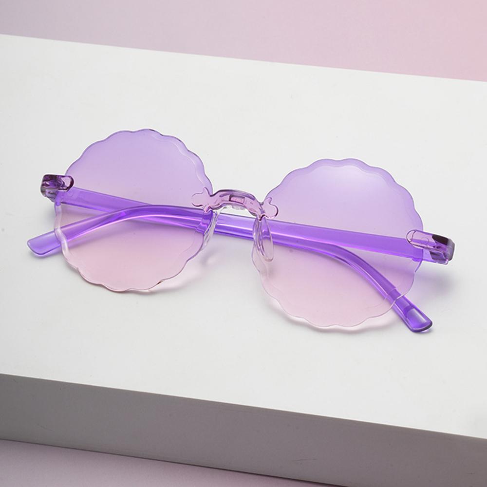 Candy Color Children'S Sunglasses Gradient Sun Glasses Round Frame Sunglasses Eyewear Outdoor Baby Shades Colorful Goggles