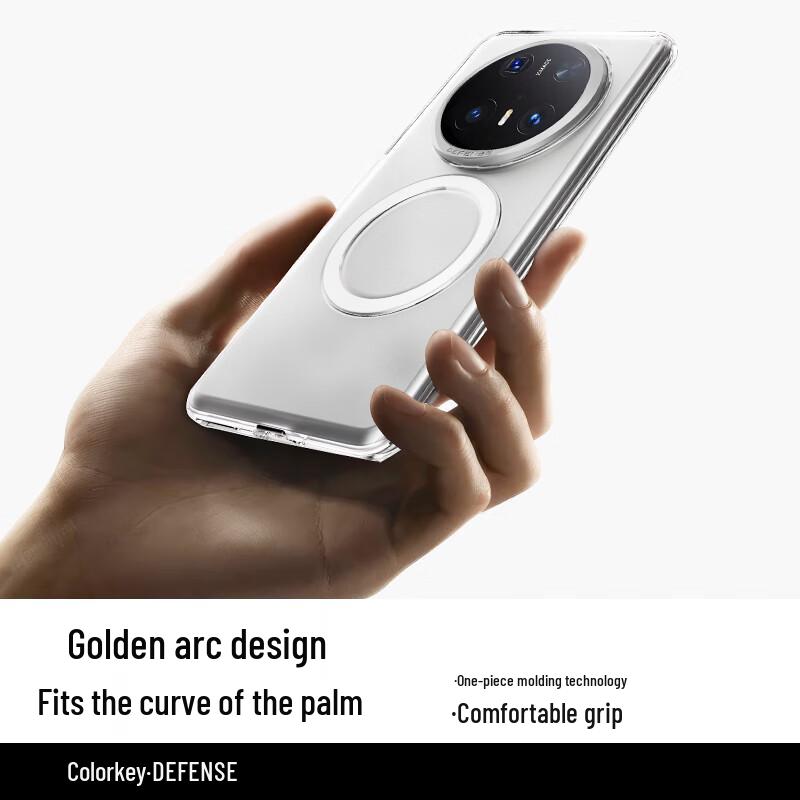 Juese Huawei Mate70 Pro Transparent Magnetic Phone Case