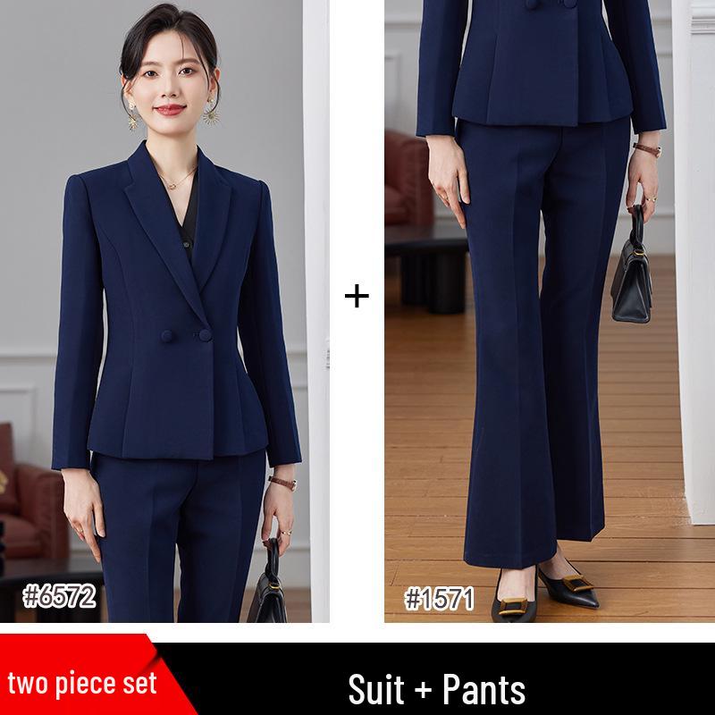 Women's Professional Blazer for Spring/Autumn 2024: Managerial Interview & Business Commute Wear