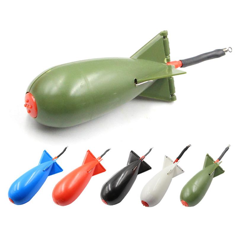 Buy Carp Fishing Rocket Feeder Large Small Spod Bomb Float Lure Bait ...