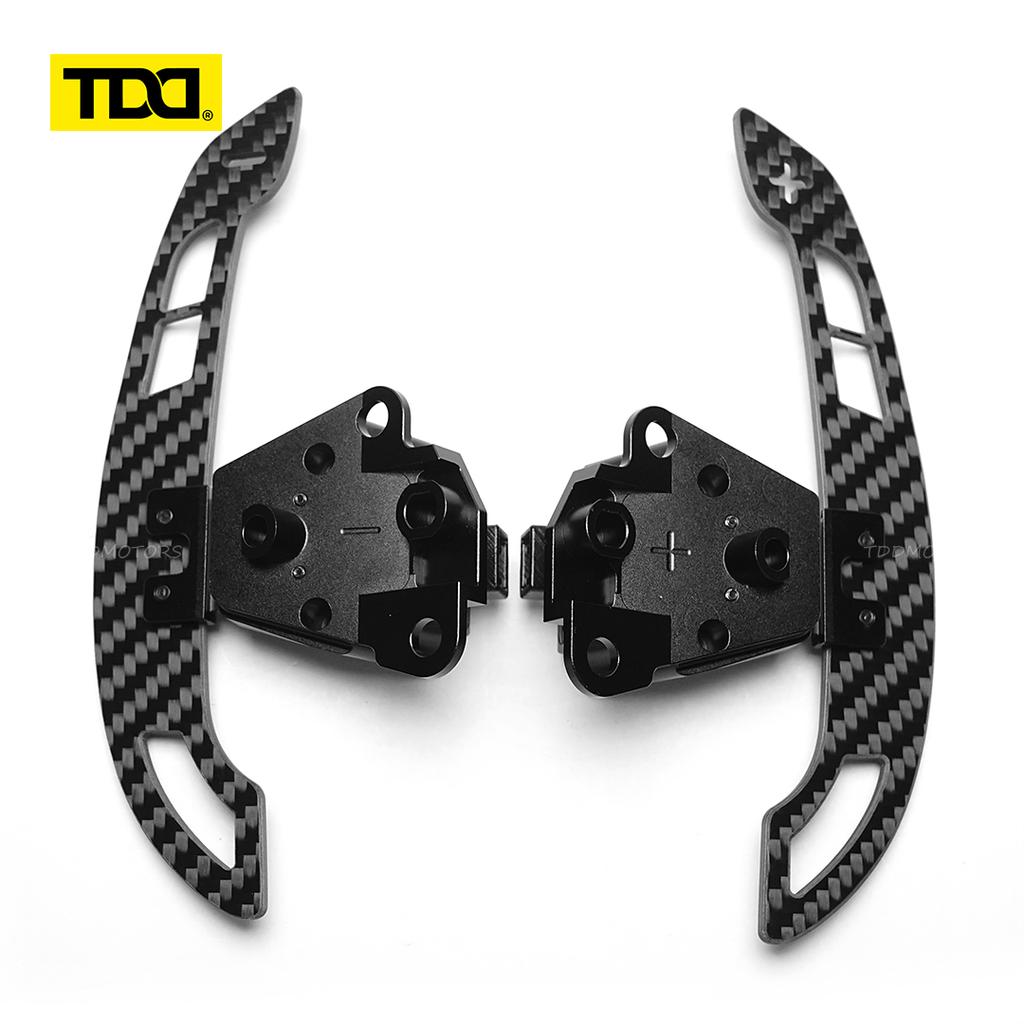 TDD Carbon Fiber Magnetic Paddle Shifters For Lexus IS NX RC 200 250 300 350 Toyota 86 BRZ Sport Steeing Wheel Shift Paddle
