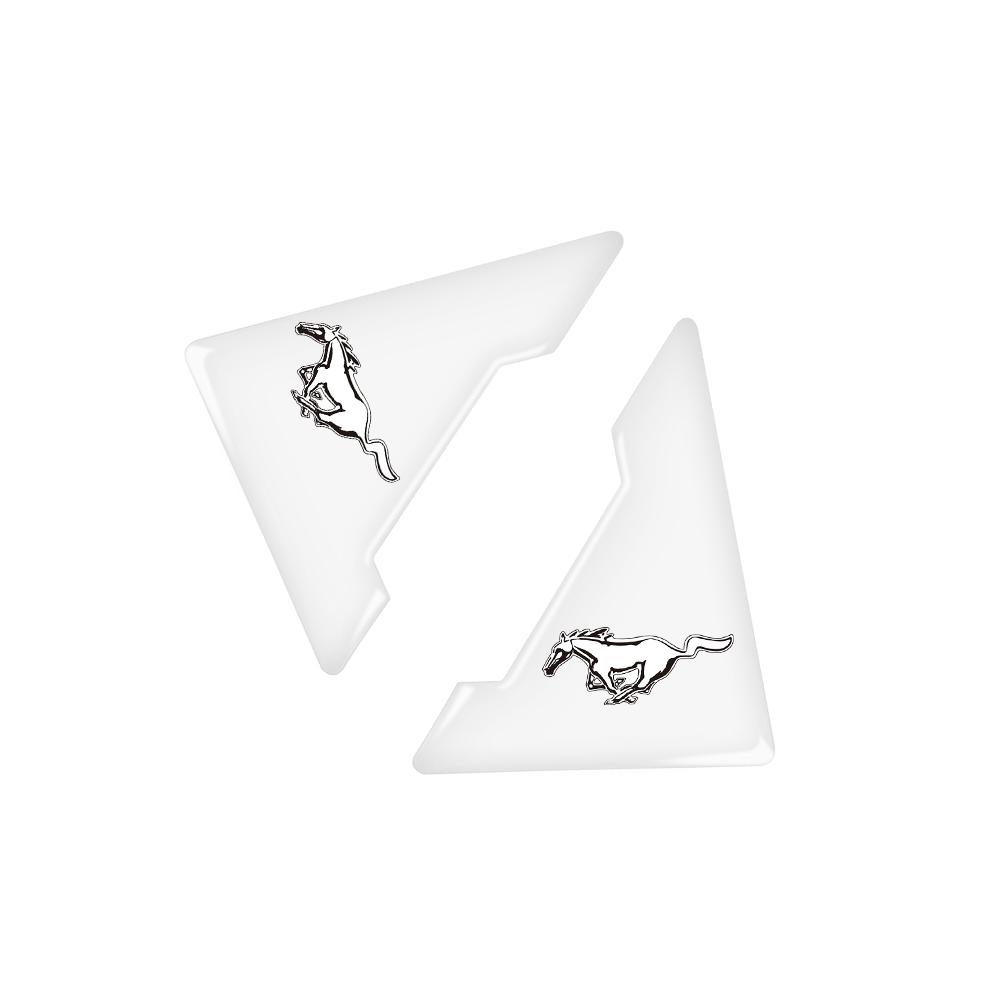 AKS1 2/4pcs Car Door Corner Silicone Protective Anti-Scratch Sticker For Ford Focus Transit Mondeo Fiest Fusion Mustang ST Racing Mk7