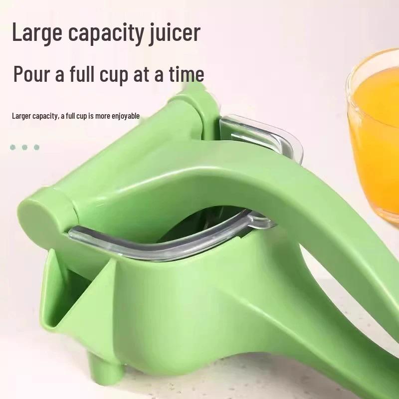 Portable Manual Multifunctional Lemon & Fruit Juicer, Small Plastic Press