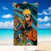 Serviette de plage Naruto, Serviette douce, grande et absorbante pour la plage, la piscine, les voyages, les vacances