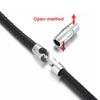 Stainless Steel Magnet Buckle 6mm 8mm Hole Magnetic Clasp for Leather Cord Reliable Connector for DIY Jewelry Projects