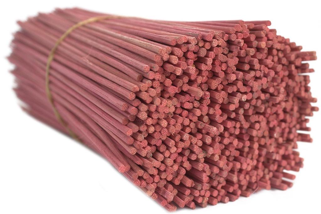 Reed Diffuser Sticks Pink 25cm X 3mm 500g