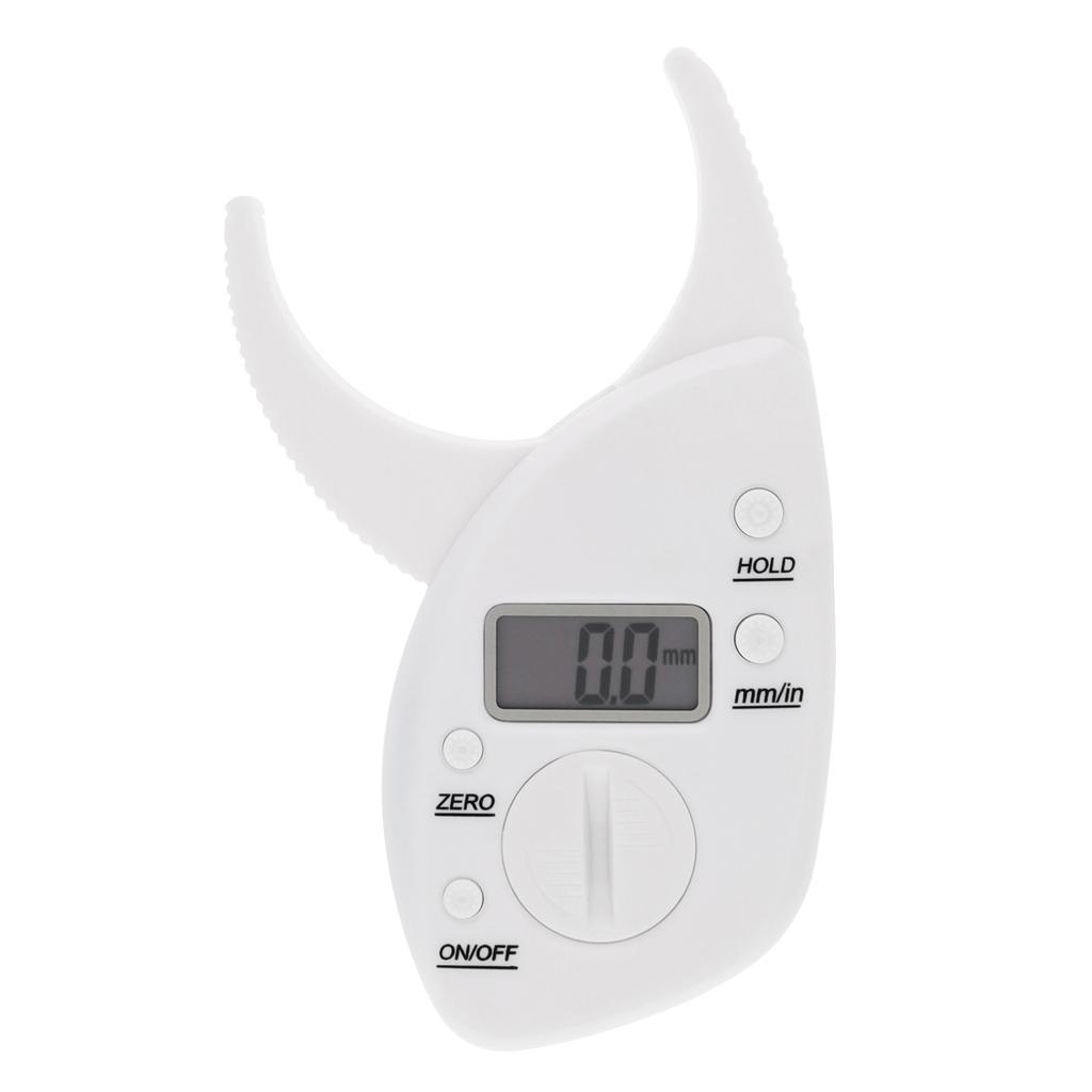 Portable Digital Body Fat Caliper Heavy Duty Professional Fitness Measurement