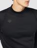 DESCENTE High Neck Long Sleeve Undershirt Size STD-658 (Black, S)