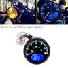 A77E-Motorcycle Universal LCD Digital Tachometer Speedometer Odometer Waterproof Gauge For Cafe Racer 2 - 4 Cylinders
